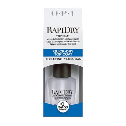 OPI Rapidry Top Coat 15 ml - Asciugatura Rapida, Lucentezza Durevole, Anti Ingiallente