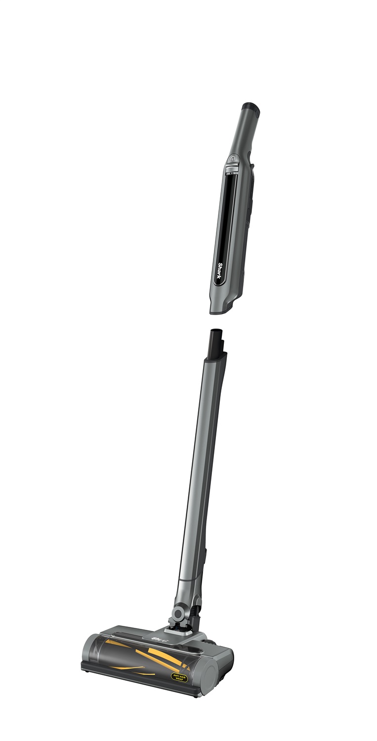 Shark WV361EU Aspirapolvere Senza Filo 2 in 1 con Batteria 11.1V, Sistema HEPA, Senza Sacchetto, Capacità 0.25L, Colore Grigio