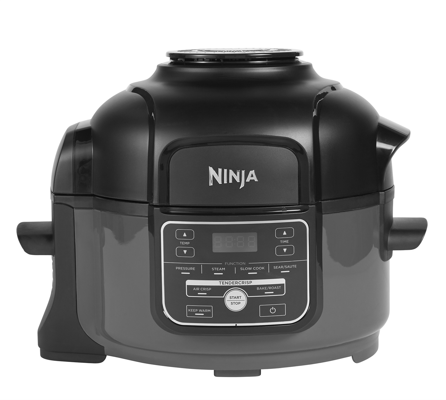 Ninja Foodi MINI Multicooker 6-in-1, Capacità 4,7 L, Potenza 1460 W, Cottura a Pressione e Friggitrice ad Aria, Colore Nero