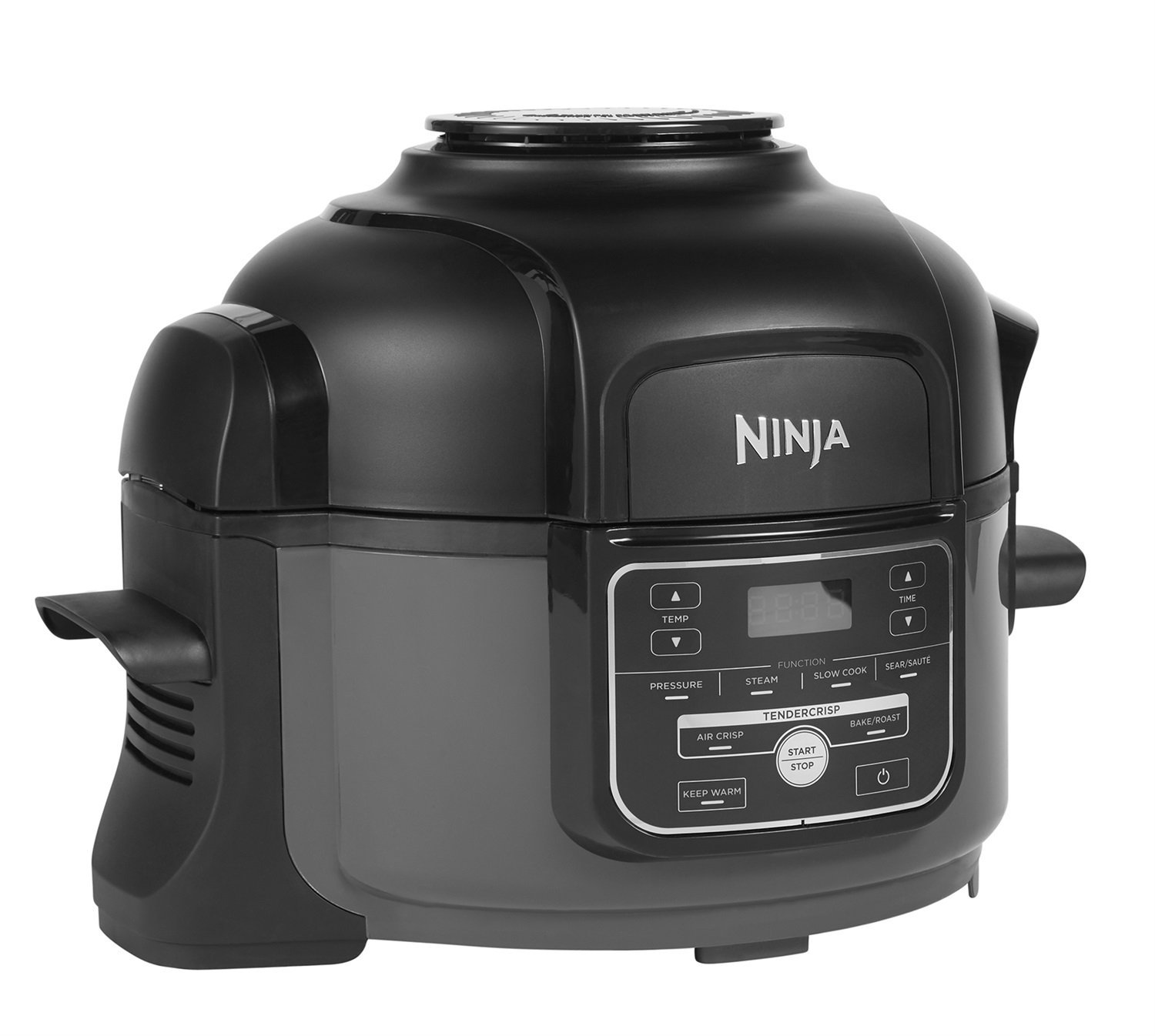 Ninja Foodi MINI Multicooker 6-in-1, Capacità 4,7 L, Potenza 1460 W, Cottura a Pressione e Friggitrice ad Aria, Colore Nero