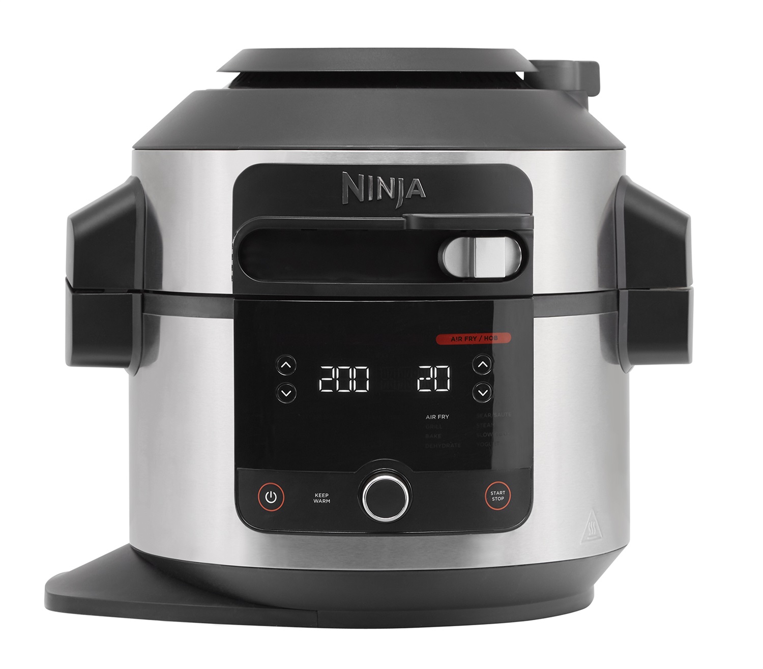 Ninja OL550EU Multicooker 11 Funzioni di Cottura Intelligente 6L 1460W Nero Acciaio Inox