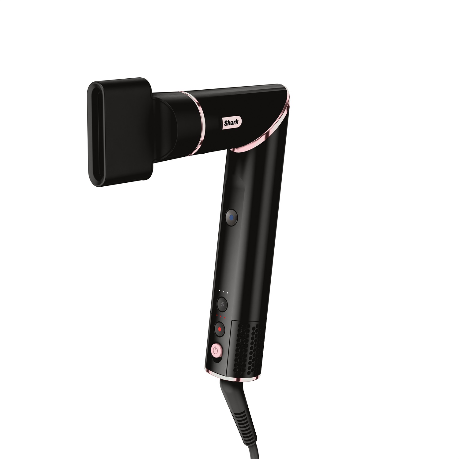 Shark FLEXSTYLE Styler e Asciugacapelli 5 in 1 - Potenza 1400W, Nero/Oro Rosa, con Arricciacapelli, Spazzola Lisciante, Volumizzante, Diffusore, Concentratore e Custodia da Viaggio