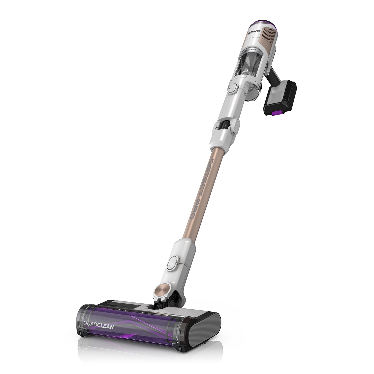 Shark IW3611EU Aspirapolvere Senza Filo Detect Pro con Autosvuotamento, Potenza 240W, Autonomia 60 Minuti, Tecnologia Anti Hair Wrap