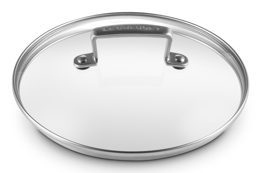 Le Creuset Coperchio in Vetro Temperato 20 cm - Resistente al Calore, Trasparente