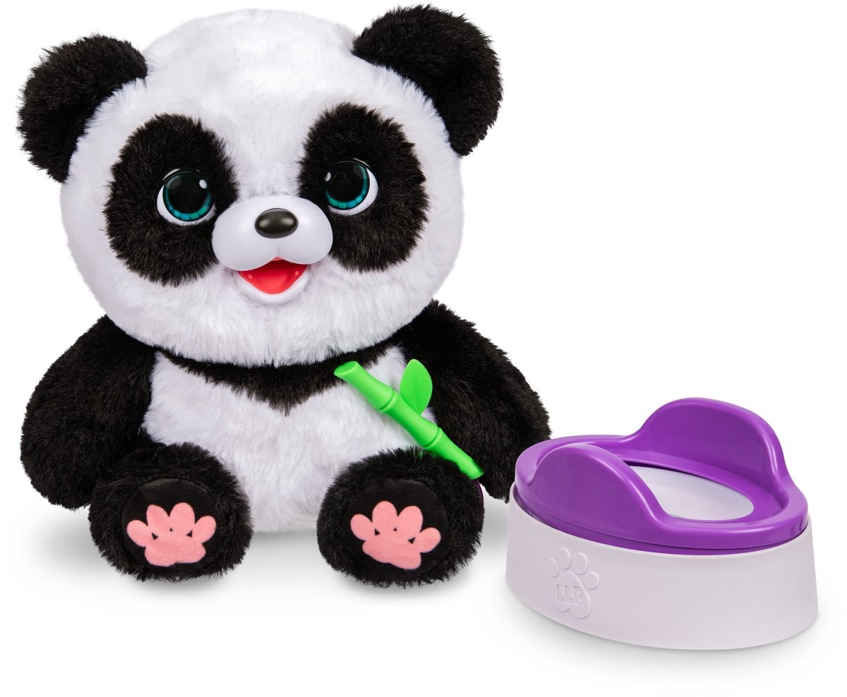 Little Live Pets My Baby - Peluche interattivo a forma di panda ChuChu, parlante con oltre 50 suoni per bambini dai 4 anni