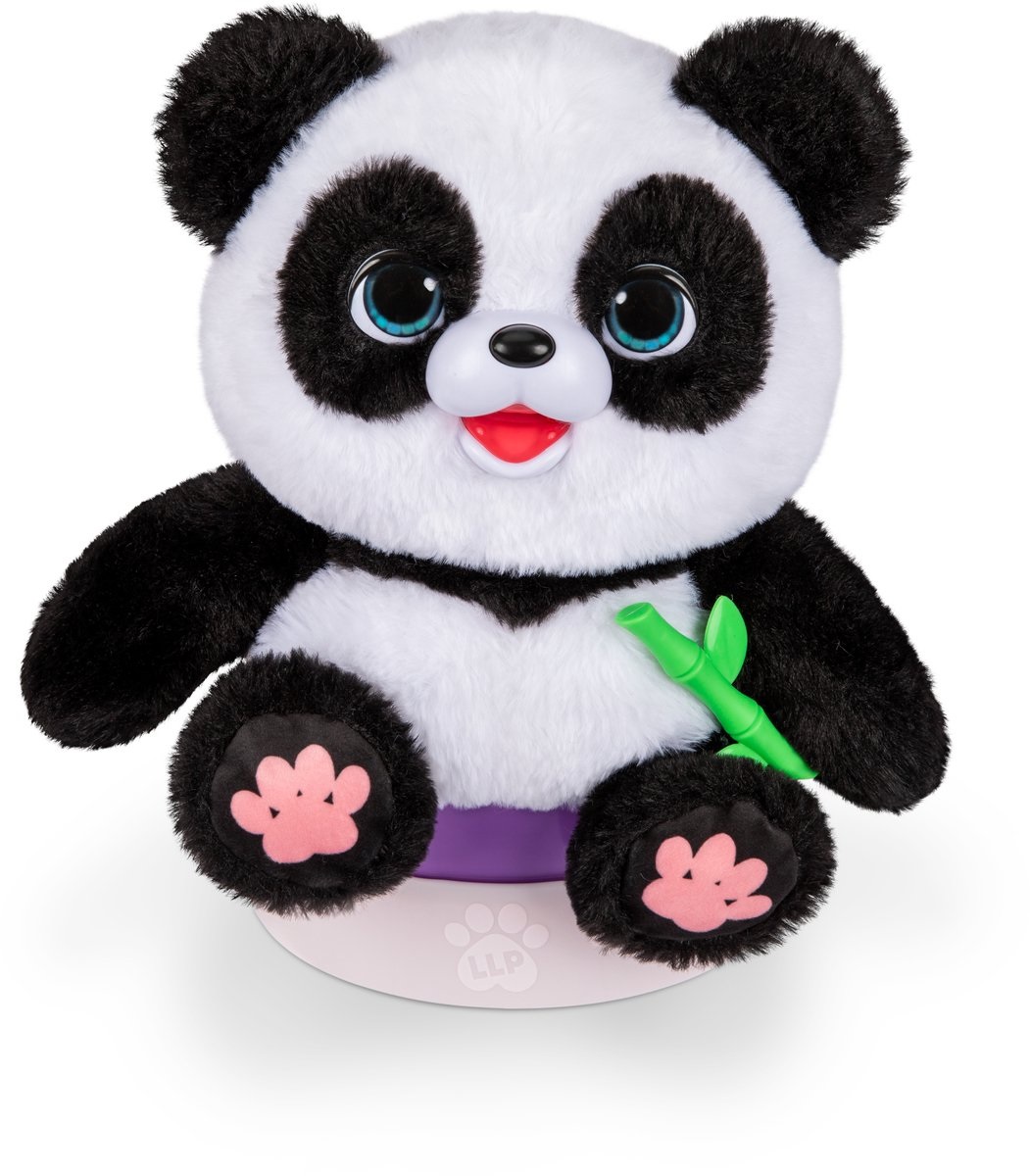 Little Live Pets My Baby - Peluche interattivo a forma di panda ChuChu, parlante con oltre 50 suoni per bambini dai 4 anni