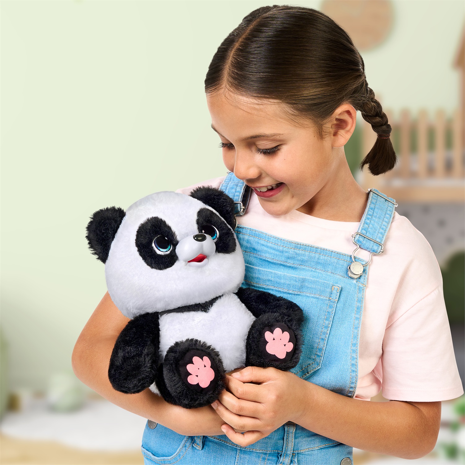 Little Live Pets My Baby - Peluche interattivo a forma di panda ChuChu, parlante con oltre 50 suoni per bambini dai 4 anni