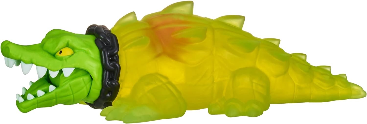 Heroes of Goo Jit Zu - Goo Shifters Primal Rock Jaw, Giocattolo Super Elastico e Squishy con Trasformazione Goo Unica