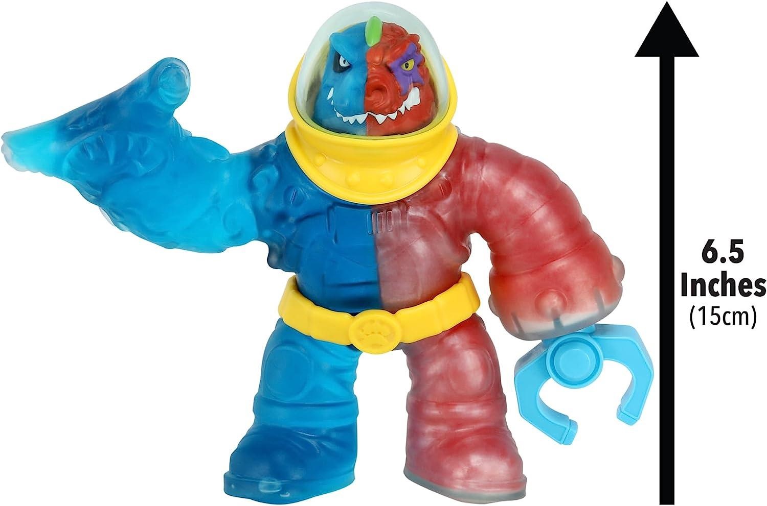 Heroes of Goo Jit Zu - Figura Tyro 16,5 cm con potenza 2 in 1, super elastica e morbidissima