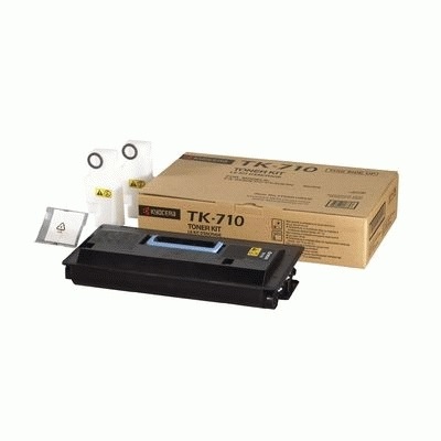 KYOCERA TK-710 Cartuccia Toner Originale Nero - 40.000 Pagine, Compatibile con FS-9130DN e FS-9530DN