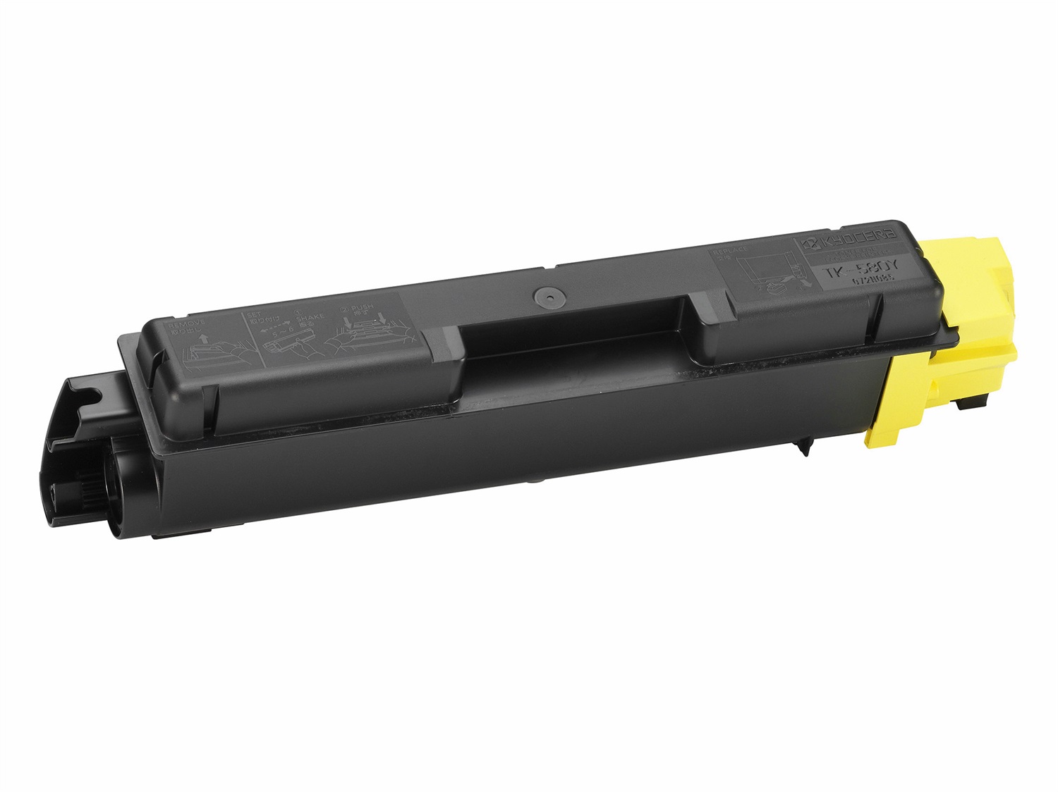 KYOCERA TK-580Y Cartuccia Toner Giallo Originale 1T02KTANL0 - 2800 Pagine per FS-C5150DN e ECOSYS P6021cdn