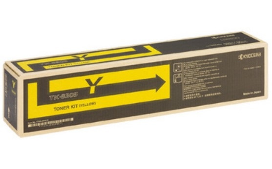 KYOCERA TK-8305Y Cartuccia Toner Originale Giallo - 15000 Pagine per TASKalfa 3050ci/3550ci/3051ci/3551ci