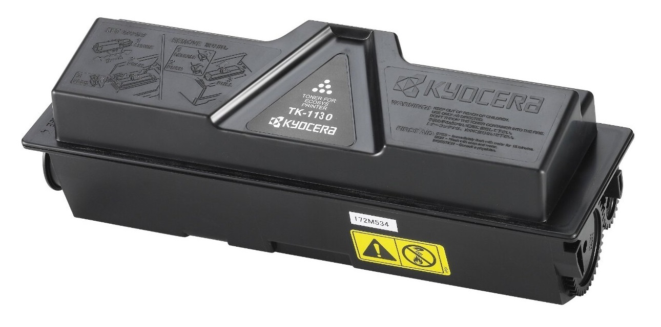 Kyocera TK-1130 Toner Originale Nero - 3000 Pagine, Compatibile con FS-1030MFP, FS-1130MFP, ECOSYS M2030dn, ECOSYS M2530dn