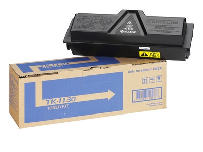 Kyocera TK-1130 Toner Originale Nero - 3000 Pagine, Compatibile con FS-1030MFP, FS-1130MFP, ECOSYS M2030dn, ECOSYS M2530dn