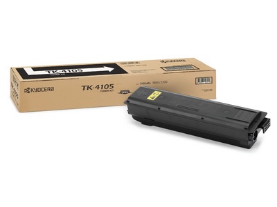 Kyocera TK-4105 Toner Originale Nero 1T02NG0NL0 - 15000 Pagine per Taskalfa 1800/1801/2200/2201