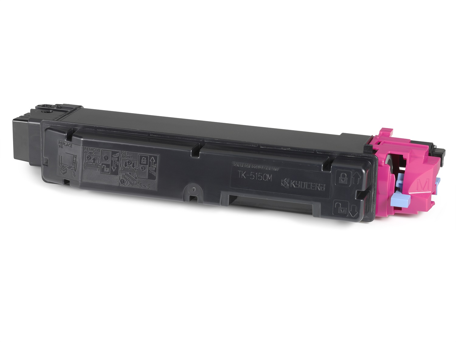 KYOCERA TK-5150M Toner Originale Magenta 1T02NSBNL0 - 10.000 Pagine, Compatibile con ECOSYS M6035cidn, M6535cidn, P6035cdn