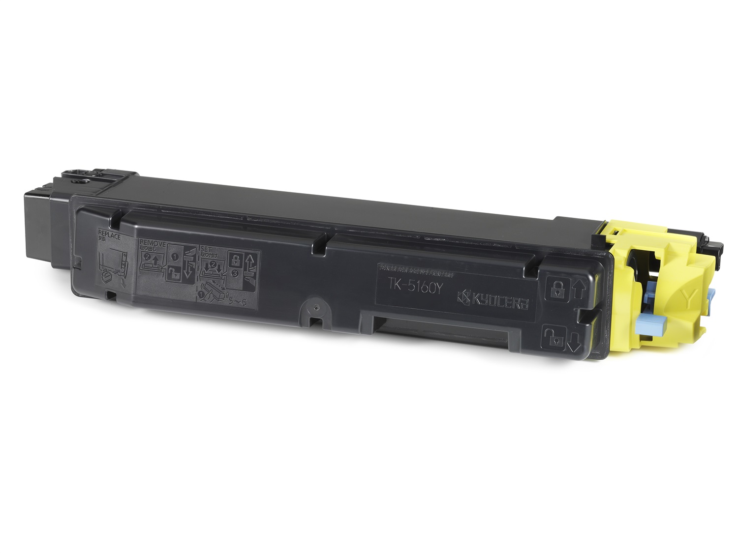 Kyocera TK-5160Y Toner Originale Giallo 1 pz - Fino a 12.000 Pagine, Compatibile con ECOSYS P7040cdn