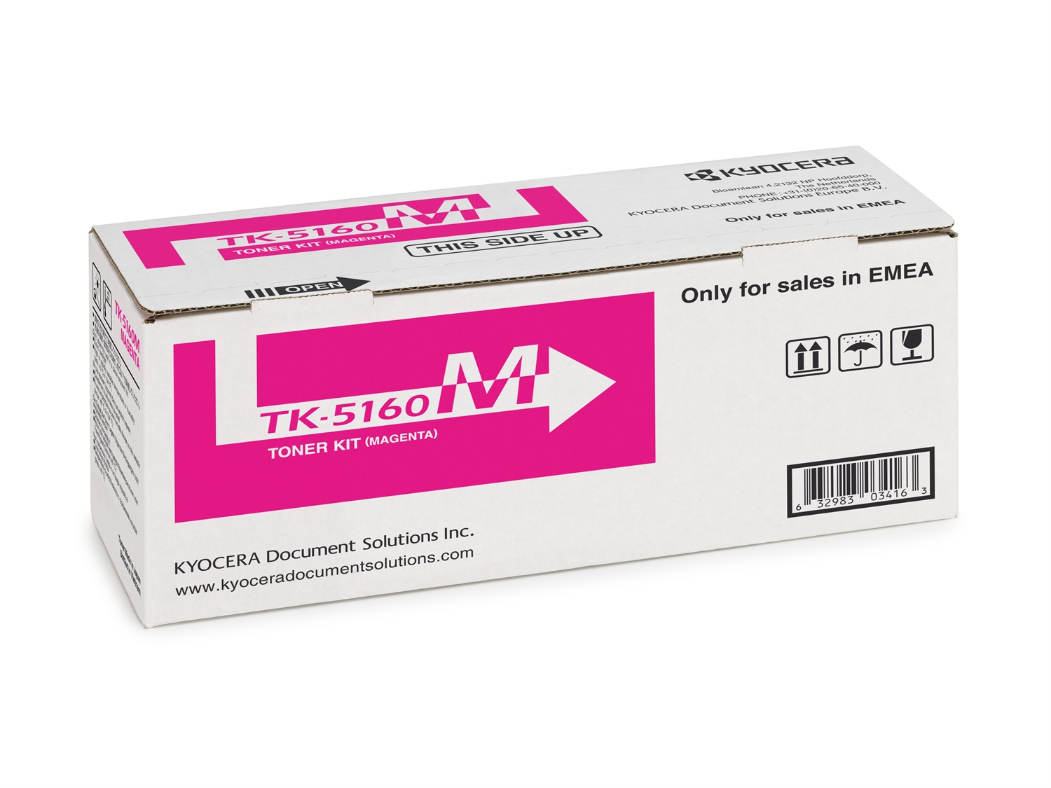Kyocera TK-5160M Toner Originale Magenta 1 pz - 12000 Pagine per ECOSYS P7040cdn