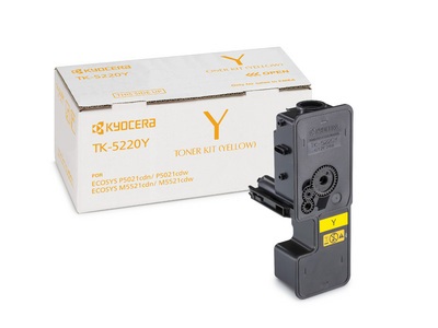 KYOCERA TK-5220Y Cartuccia Toner Giallo Originale - 1200 Pagine - 1 pz