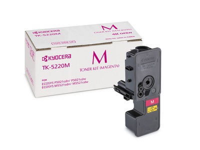 KYOCERA TK-5220M Cartuccia Toner Originale Magenta - 1200 Pagine - 1 pz