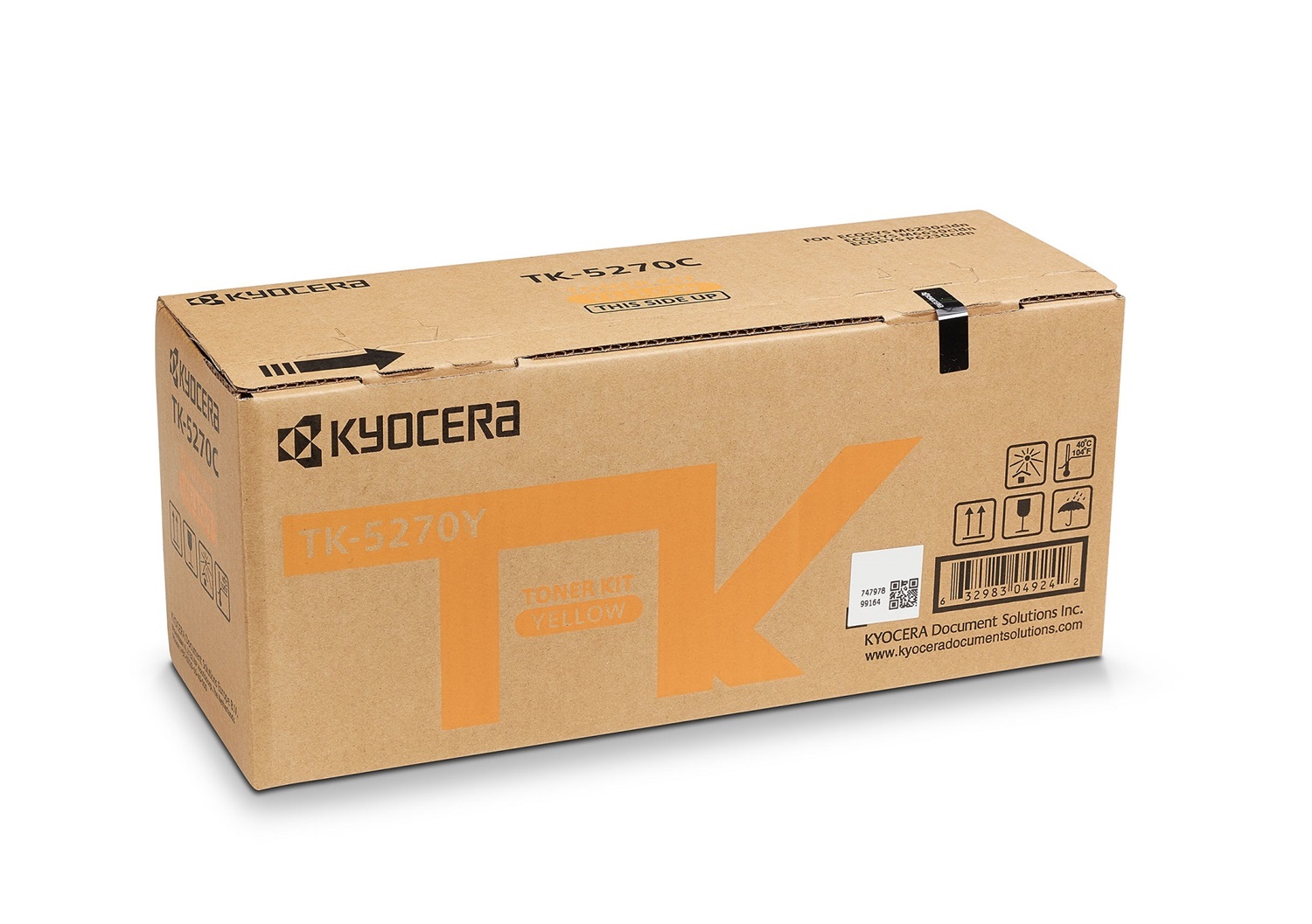 KYOCERA TK-5270Y Cartuccia Toner Originale Giallo - 6000 Pagine - Compatibile con ECOSYS M6230cidn, M6630cidn, P6230cdn