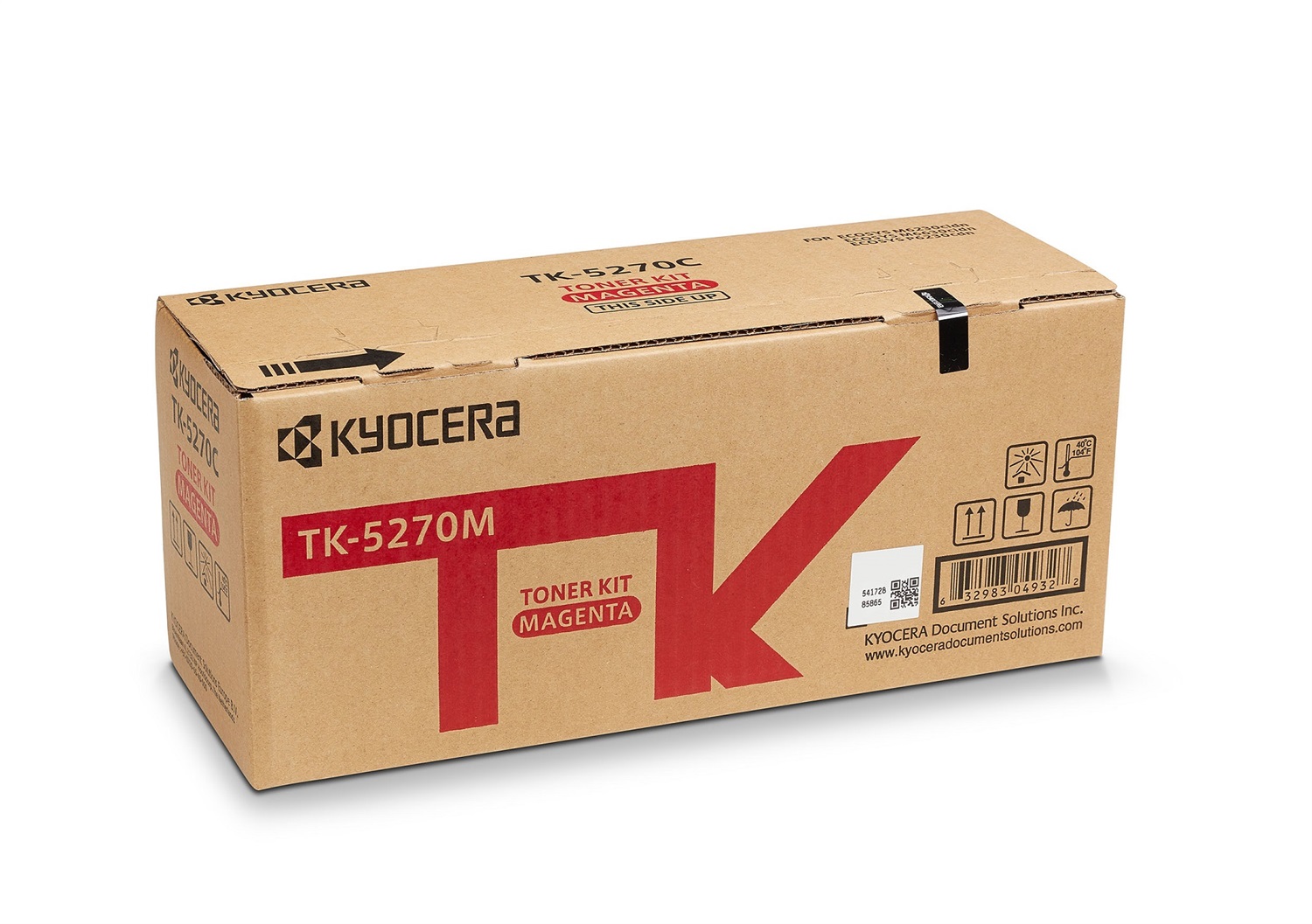 KYOCERA TK-5270M Toner Originale Magenta 1 pz - Resa 6000 pagine, Compatibile con ECOSYS M6230cidn, M6630cidn, P6230cdn