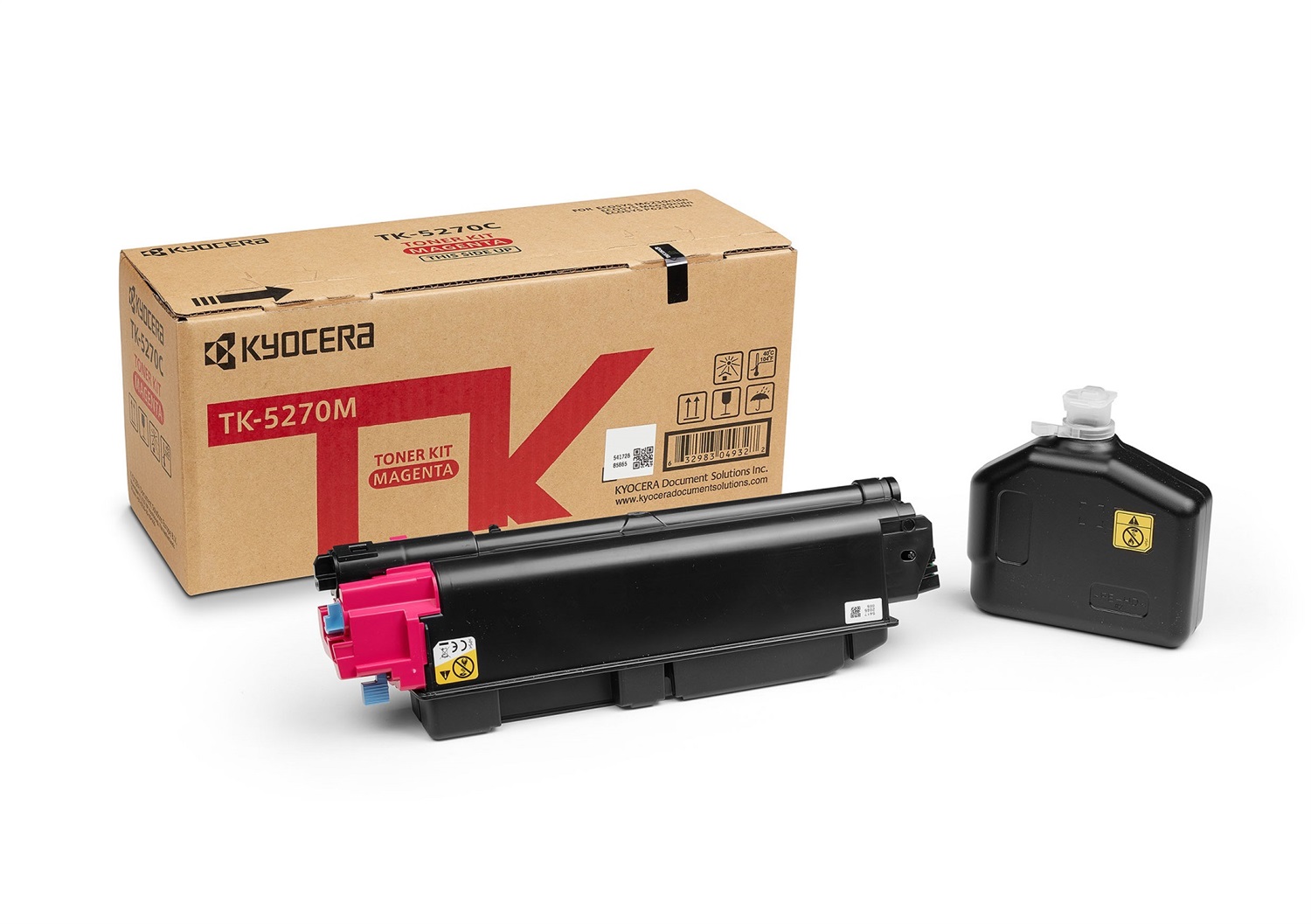 KYOCERA TK-5270M Toner Originale Magenta 1 pz - Resa 6000 pagine, Compatibile con ECOSYS M6230cidn, M6630cidn, P6230cdn