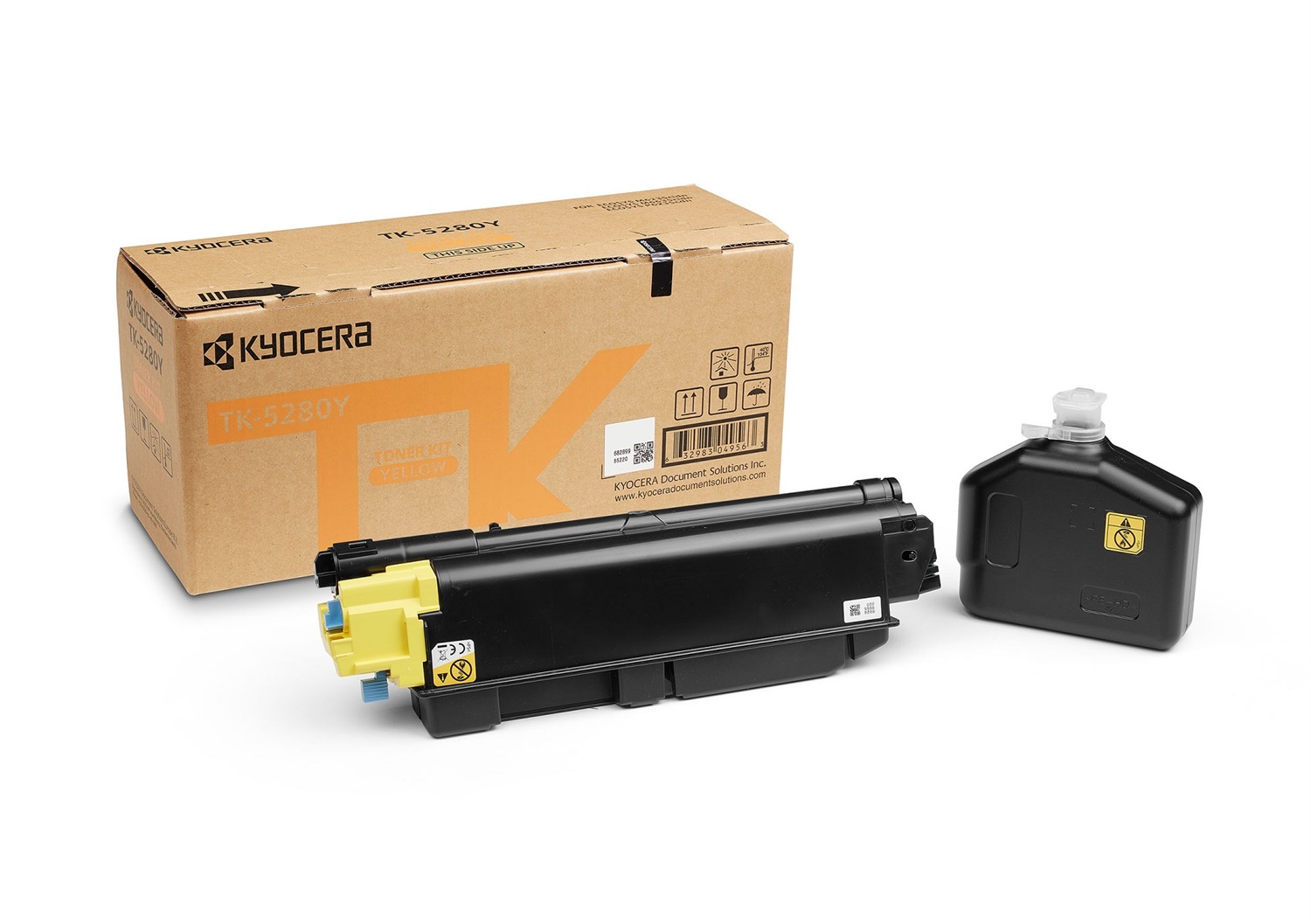 Kyocera TK-5280Y Toner Originale Giallo 1 pz - 11000 Pagine, Compatibile con ECOSYS M6235cidn, M6635cidn, P6235cdn