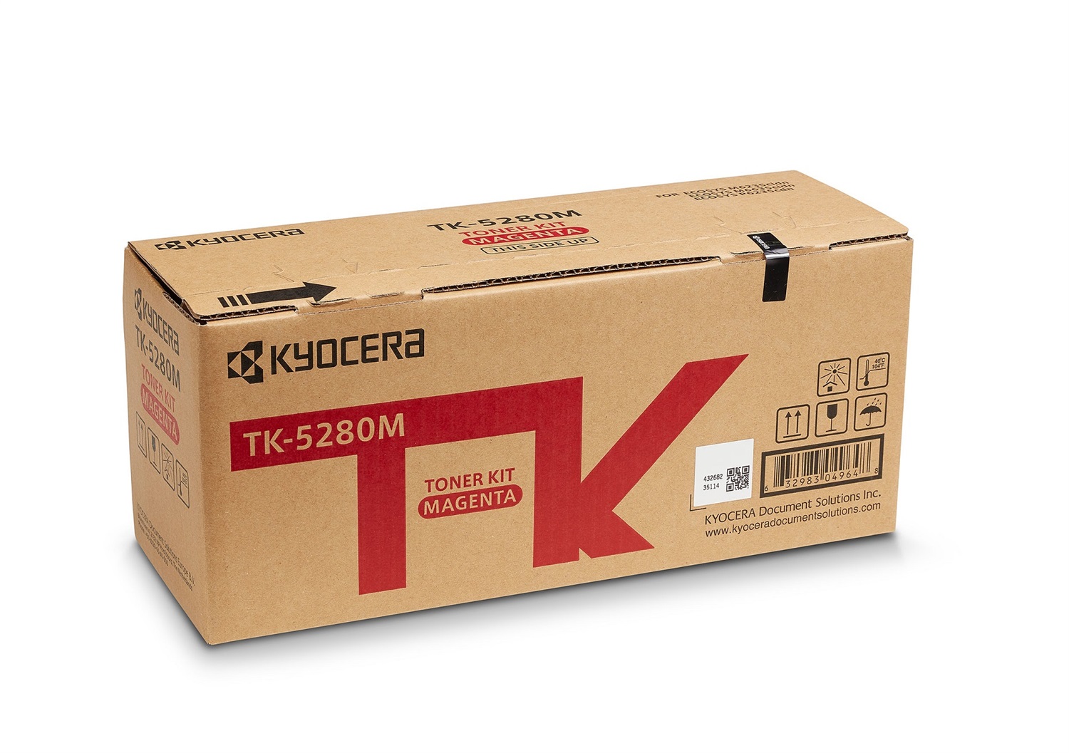 KYOCERA TK-5280M Toner Magenta Originale 1T02TWBNL0 - 11000 Pagine, Compatibile con ECOSYS M6235cidn/M6635cidn/P6235cdn