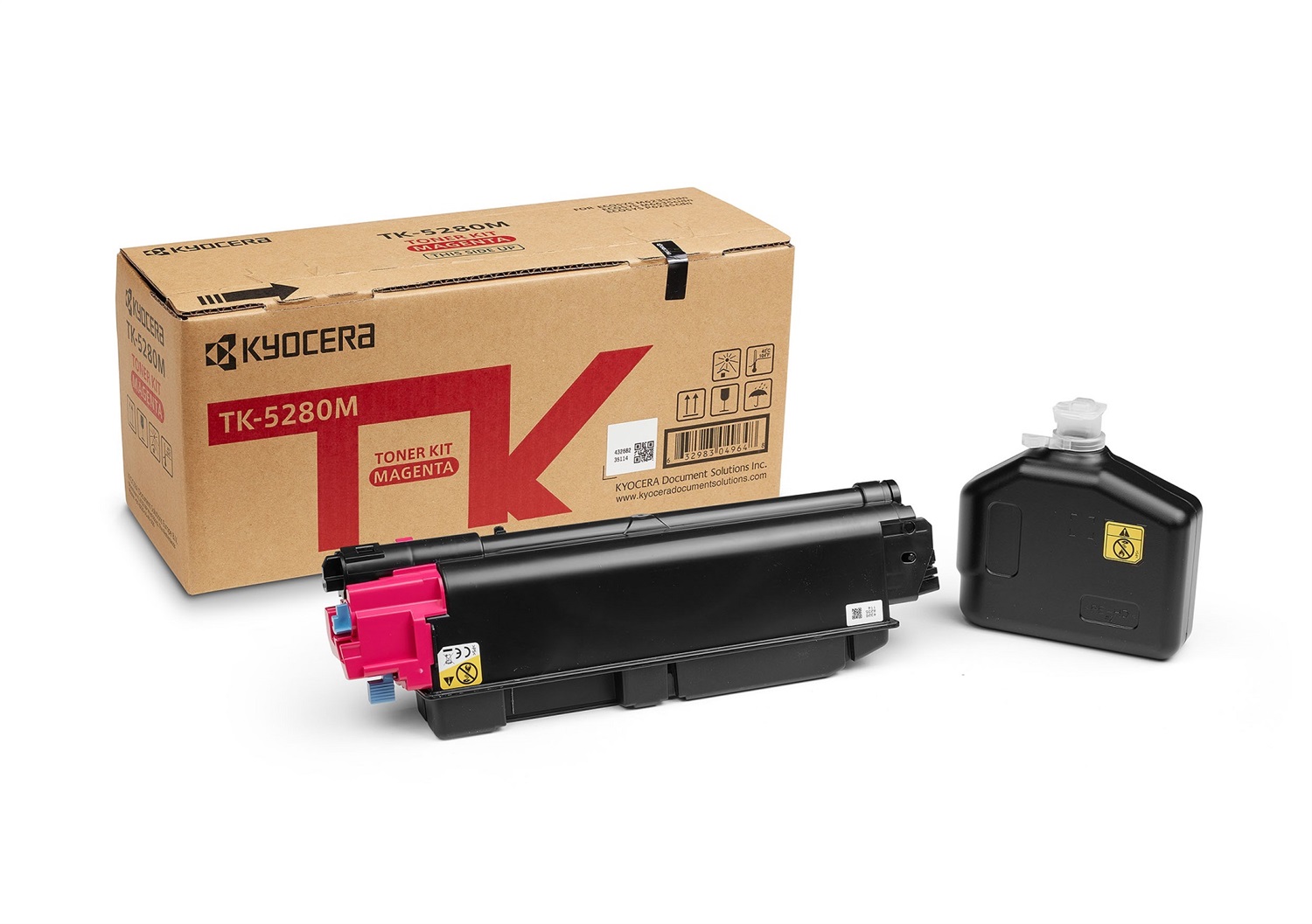 KYOCERA TK-5280M Toner Magenta Originale 1T02TWBNL0 - 11000 Pagine, Compatibile con ECOSYS M6235cidn/M6635cidn/P6235cdn
