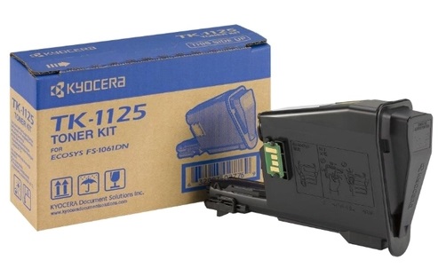 Kyocera TK-1125 Toner Originale Nero - Fino a 2100 Pagine, Compatibile con FS-1061DN e FS-1325MFP
