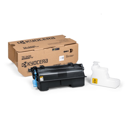 Kyocera TK-3430 Toner Nero Originale - 25.000 Pagine - Compatibile con ECOSYS PA5500x e MA5500ifx - 1 pz
