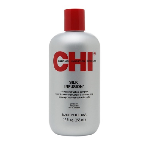 CHI Silk Infusion 355 ml - Trattamento senza risciacquo per capelli, idratazione intensa e nutrimento, adatto a tutti i tipi di capelli