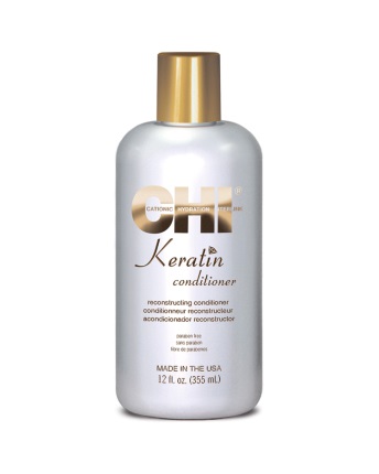 CHI Keratin Reconstructing Conditioner Balsamo Professionale per Capelli 355 ml - Idratazione e Ripristino per Capelli Secchi e Fragili