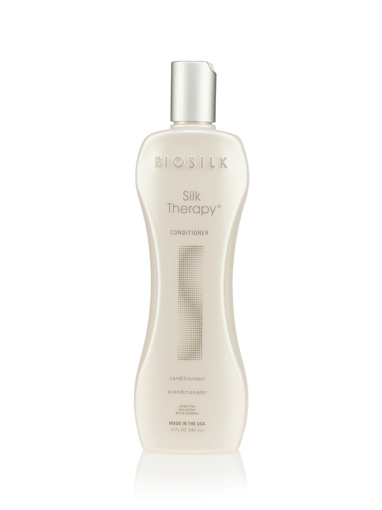 Biosilk Farouk Silk Therapy Conditioner 355 ml - Balsamo Nutriente con Seta per Capelli Secchi e Danneggiati