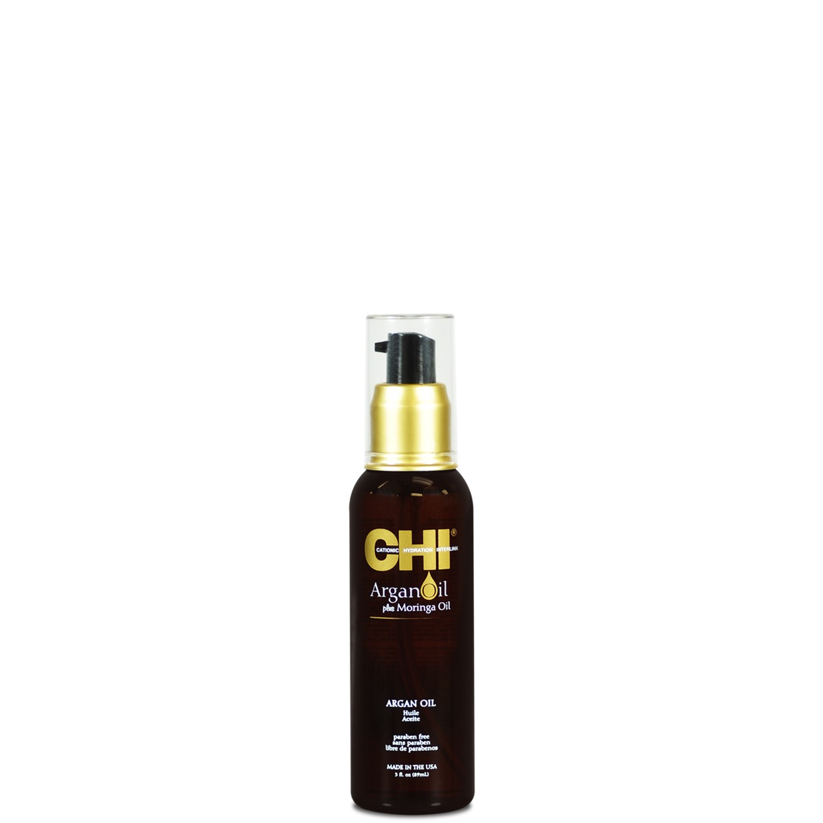CHI Argan Oil Leave-In Treatment 89 ml - Trattamento Nutriente per Capelli Secchi e Danneggiati con Olio di Argan e Moringa