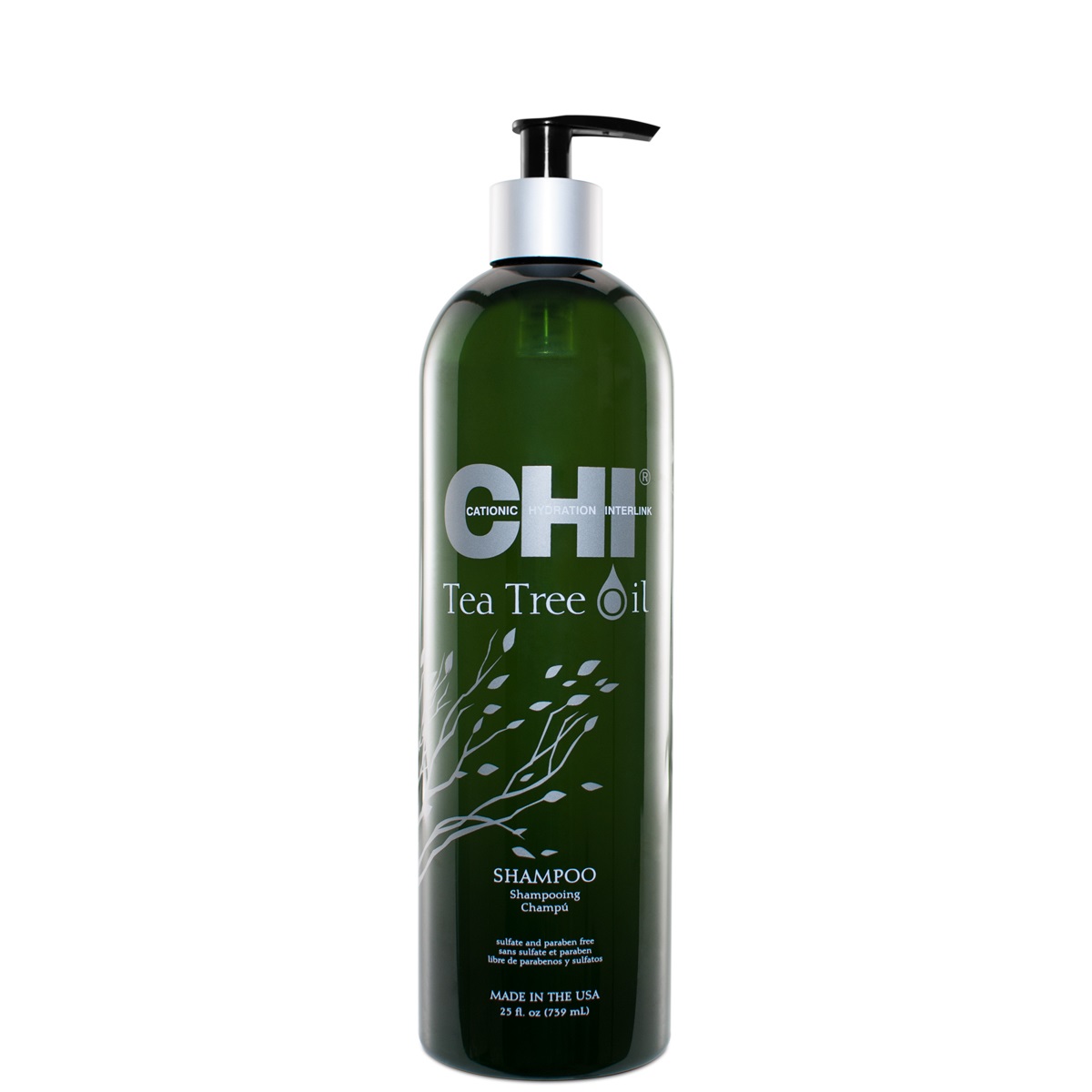 Farouk Systems CHI Tea Tree Oil Shampoo 739 ml - Shampoo Detergente per Capelli Grassi, Adatto a Tutti i Tipi di Capelli