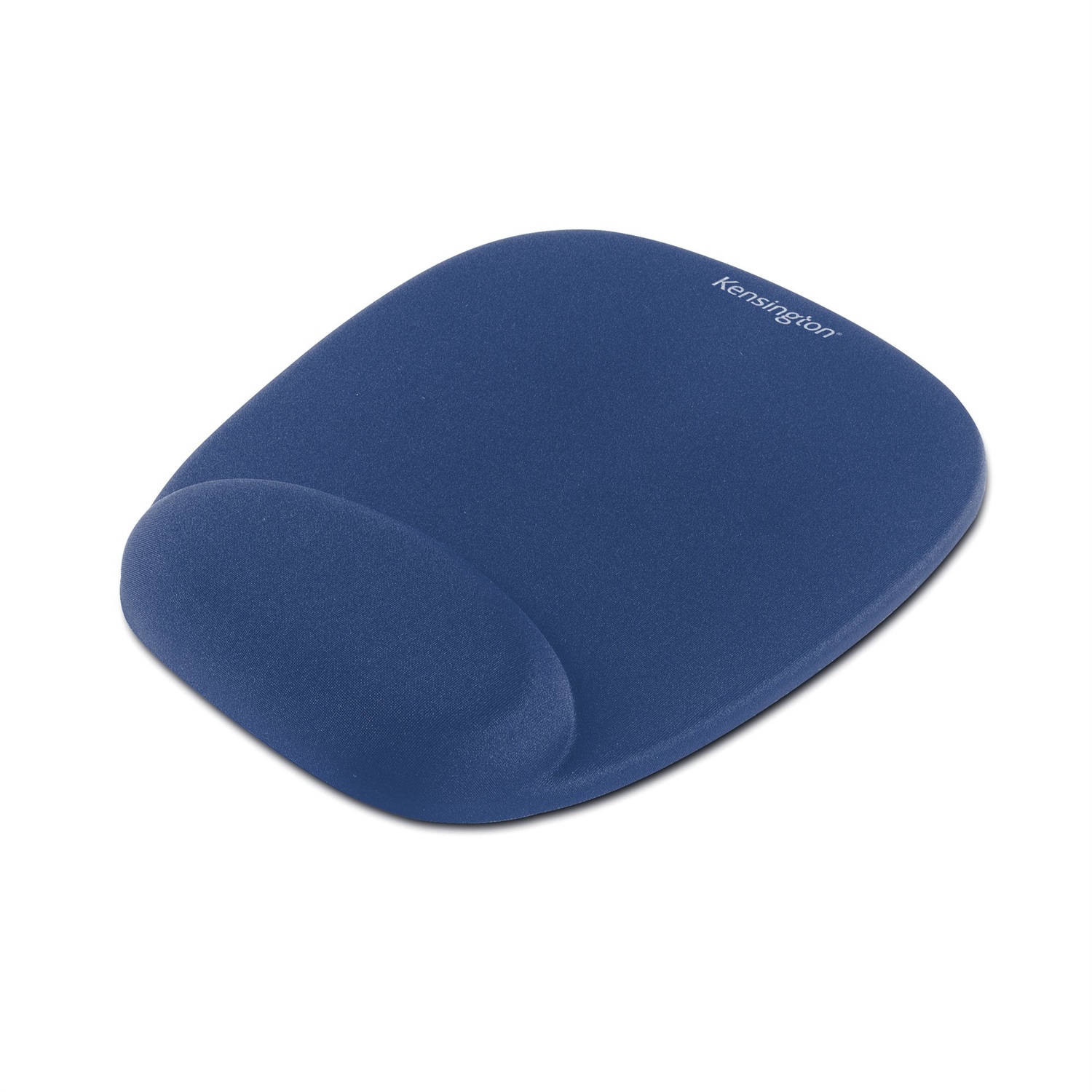 Kensington Tappetino per Mouse con Poggiapolsi in Schiuma Memory, Blu, 64271 - Ergonomico e Antiscivolo