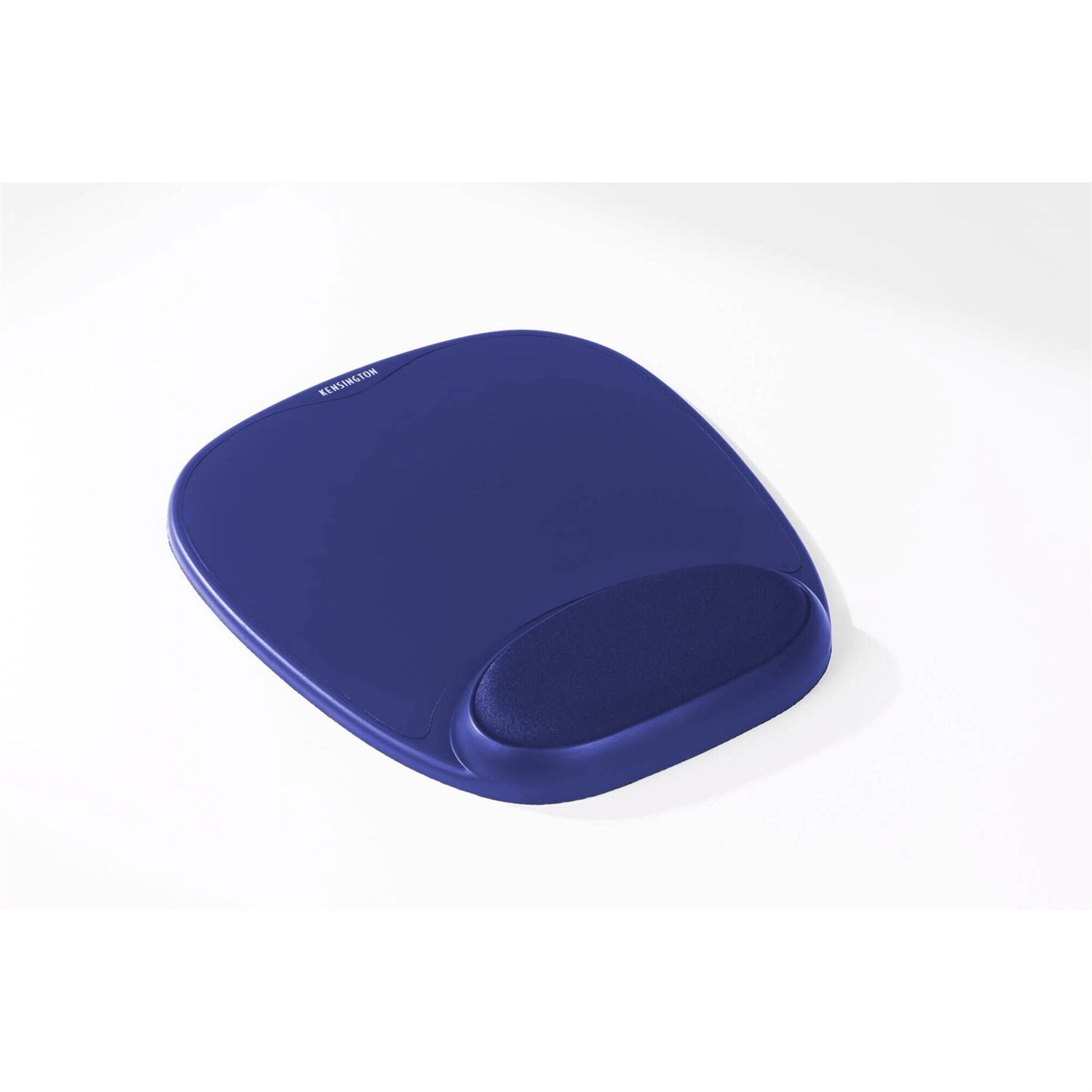 Kensington Tappetino per Mouse con Poggiapolsi in Schiuma Memory, Blu, 64271 - Ergonomico e Antiscivolo