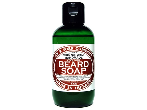 Dr K Soap Company Sapone per Barba Menta Fresca 100 ml - 100% Naturale, Idratante e Rinfrescante con Oli Essenziali