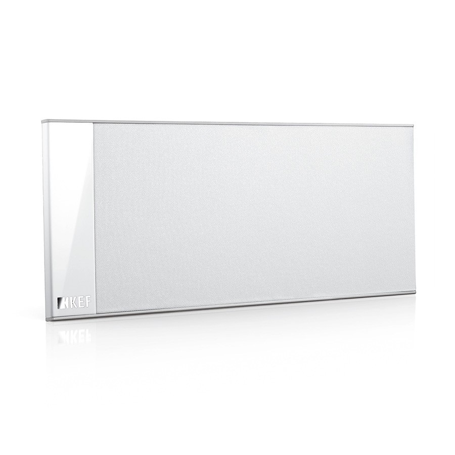 KEF T-101C Diffusore Centrale Slim Bianco 2 Vie con 2 Woofer da 11,5 cm e 1 Tweeter da 2,5 cm