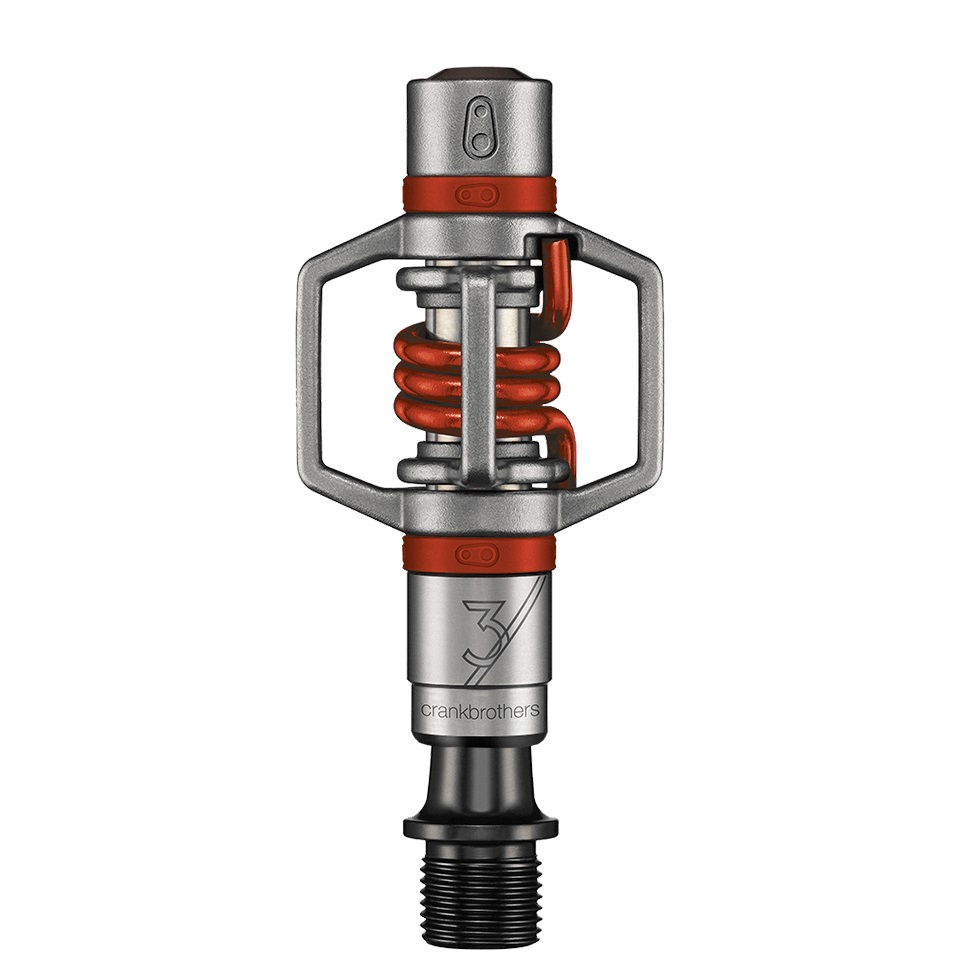 Crankbrothers Eggbeater 3 Pedali per Bicicletta in Acciaio Inossidabile, 280g, 2 Pezzi, Uso CYCLOCROSS/XC/TRAIL