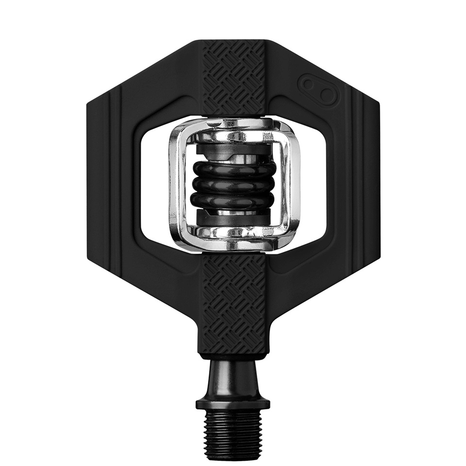 Crankbrothers Candy 1 Pedali Automatici per Bicicletta - Nero, Leggeri e Versatili per MTB, Ciclocross e Trail