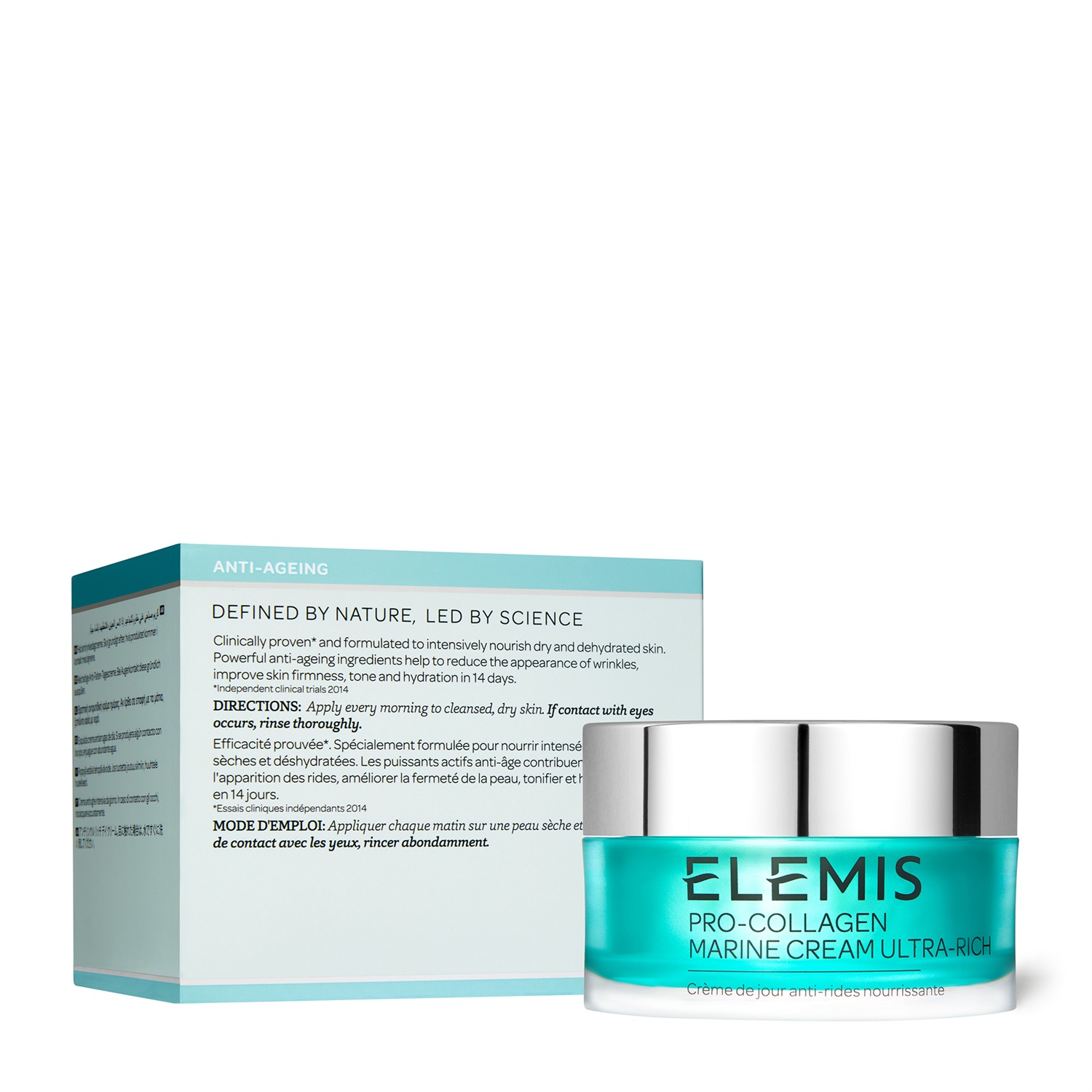 ELEMIS Pro-Collagen Marine Cream Ultra-Rich 50ml - Crema Idratante Anti-Età per Pelle Soda e Uniforme