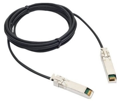 Extreme Networks Cavo SFP in Fibra Ottica 1m - 10Gbps, Full Duplex, Nero e Argento