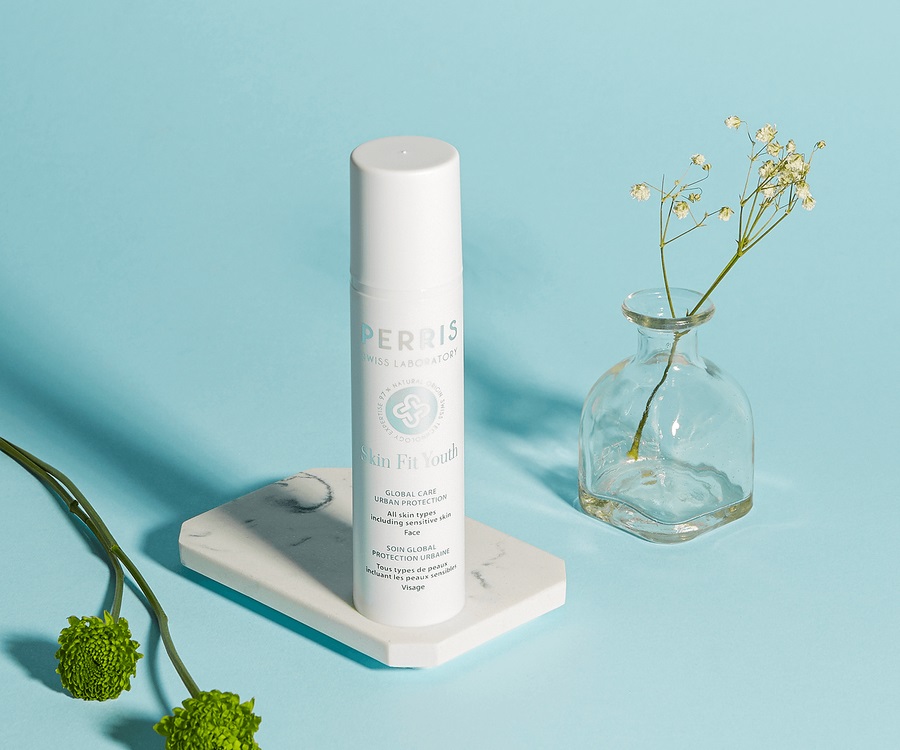 Perris Swiss Laboratory Global Care Urban Protection Crema Antiage 50 ml - Idratante 24H, Protezione contro Inquinamento e Stress Ossidativo