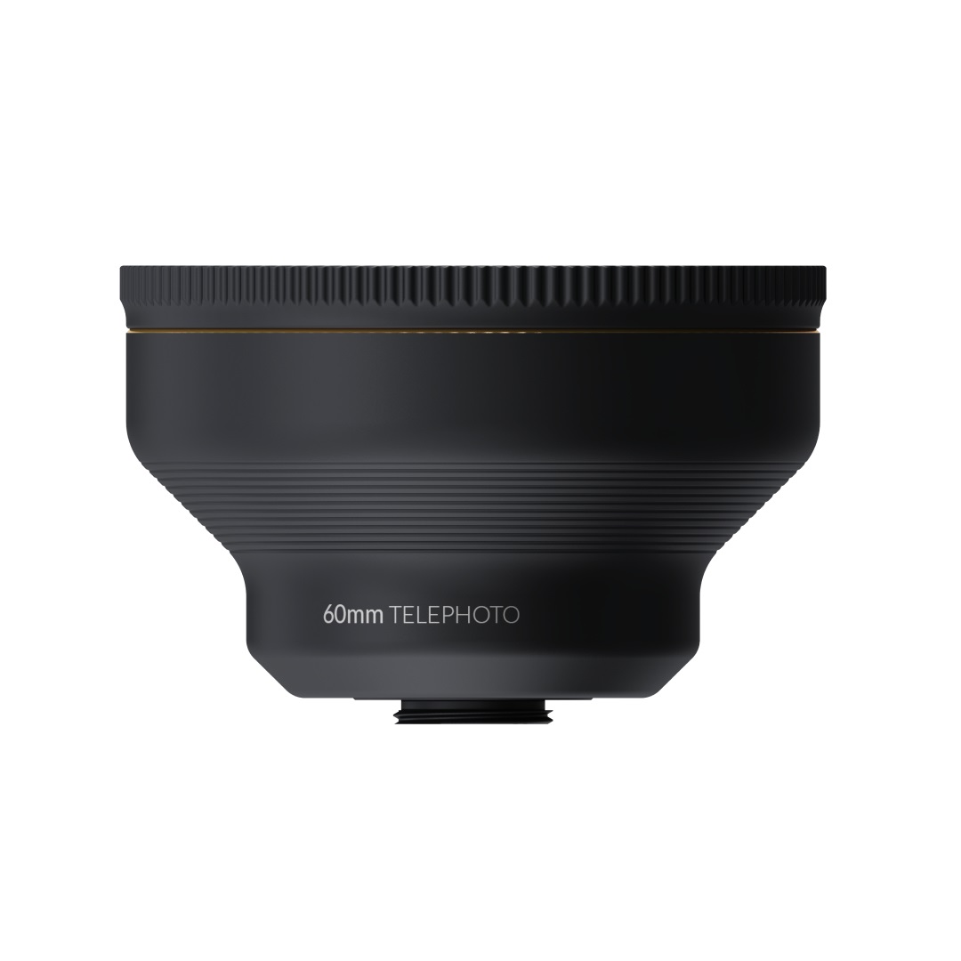 ShiftCam Teleobiettivo LensUltra 60mm - Ingrandimento 2x, Distanza di Messa a Fuoco 30-40 cm, Design Premium per Smartphone