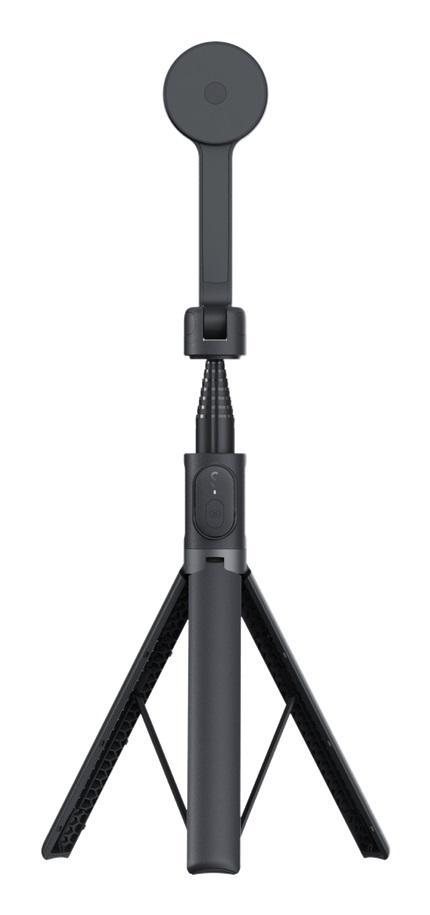 ShiftCam SnapStand Max - Selfie Stick e Treppiede Magnetico Compatto e Pieghevole con Testa Inclinabile e Telecomando Bluetooth