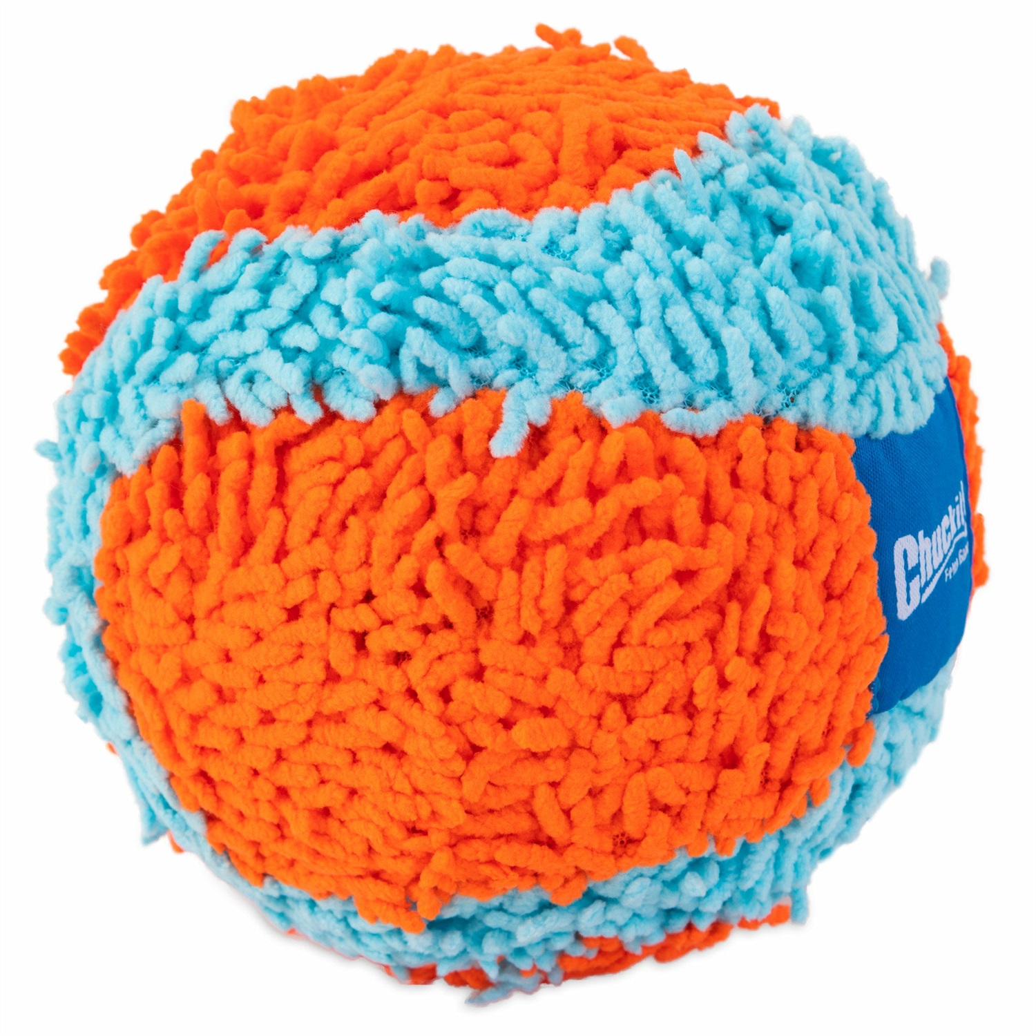 Chuckit! Indoor Ball - Palla per cani e gatti in ciniglia felpata, Ø 12 cm, ideale per uso interno