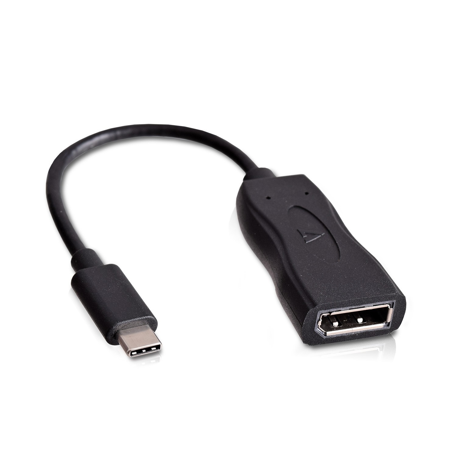 V7 Adattatore USB-C(m) a DisplayPort(f) Nero - Risoluzione 3840 x 2160 Pixel, Certificato CE e FCC